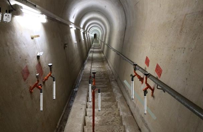 Reservoir Aabach Germany - Continuous monitoring of contact pressure