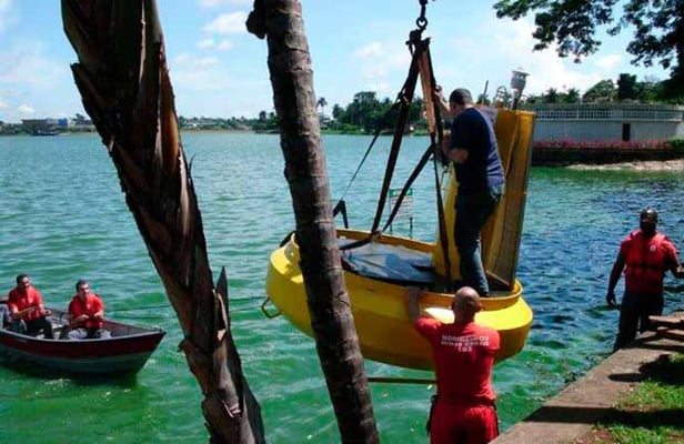 In 2010, OTT Hydromet partner in Brazil, Hexis began working with CETEC. This resulted in the installation of a buoy