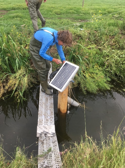 Monitoring ditch water quality in the Netherlands