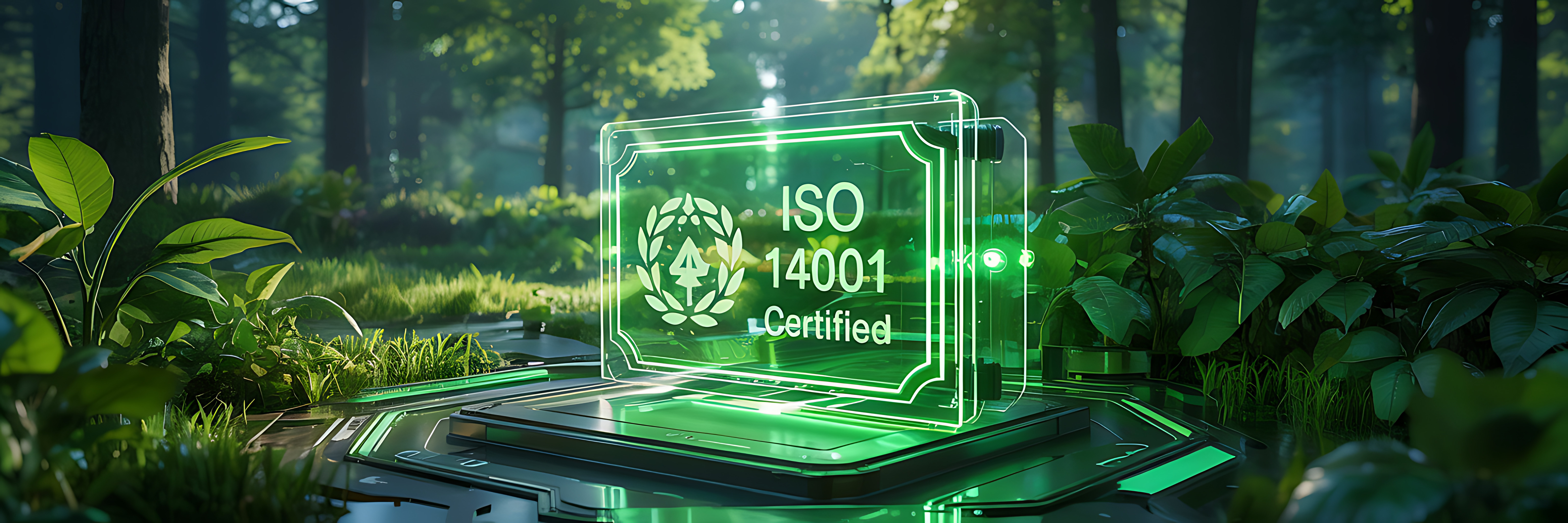ISO 9001 and ISO 14001 certification
